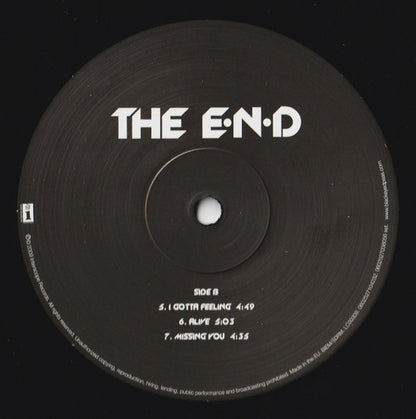 The Black Eyed Peas* : The E.N.D (2xLP, Album, RE, 180)
