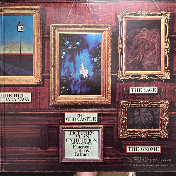 Emerson, Lake & Palmer : Pictures At An Exhibition (LP, Album, BW )