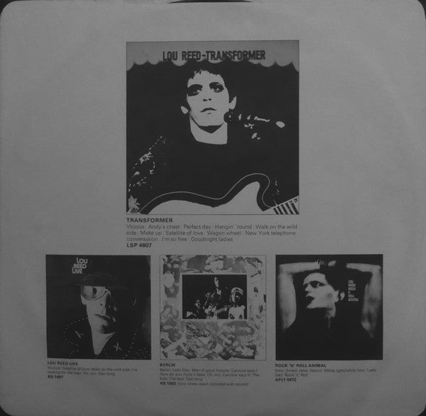 Lou Reed : Walk On The Wild Side - The Best Of Lou Reed (LP, Comp, Ora)