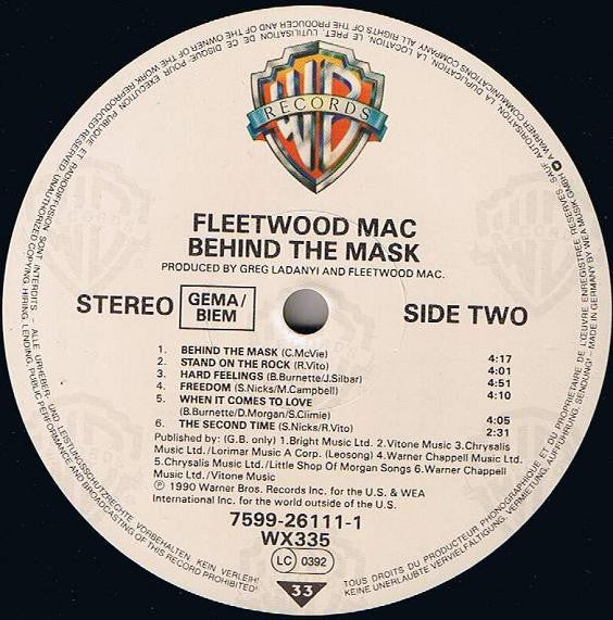 Fleetwood Mac : Behind The Mask (LP, Album)