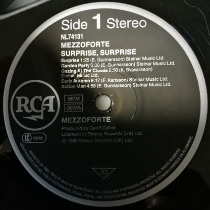 Mezzoforte : Surprise Surprise (LP, Album)