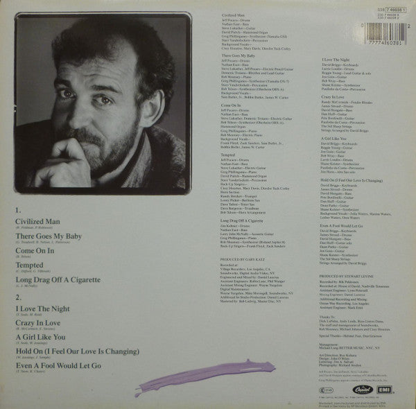 Joe Cocker : Civilized Man (LP, Album)