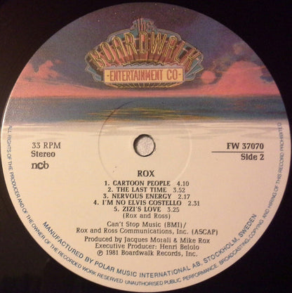 Rox : Rox (LP, Album)