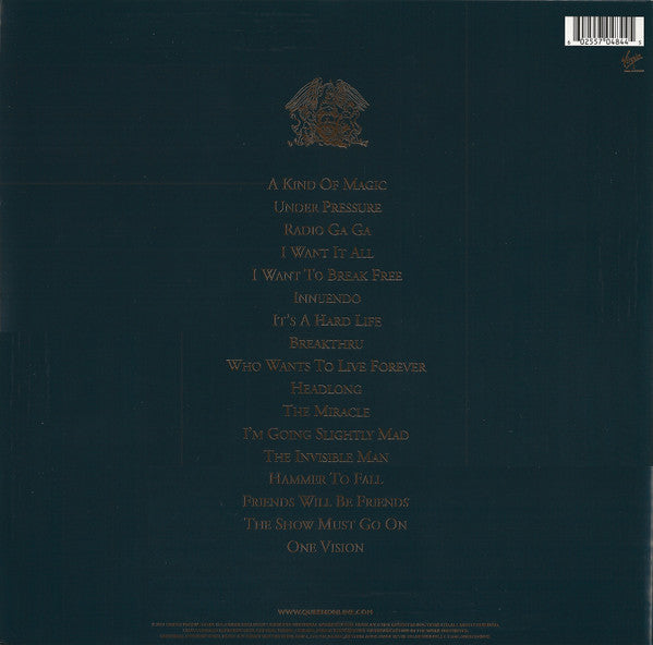 Queen : Greatest Hits II (2xLP, Comp, RE, RM, Gat)