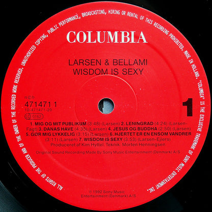 Kim Larsen & Bellami : Wisdom Is Sexy (LP, Album)