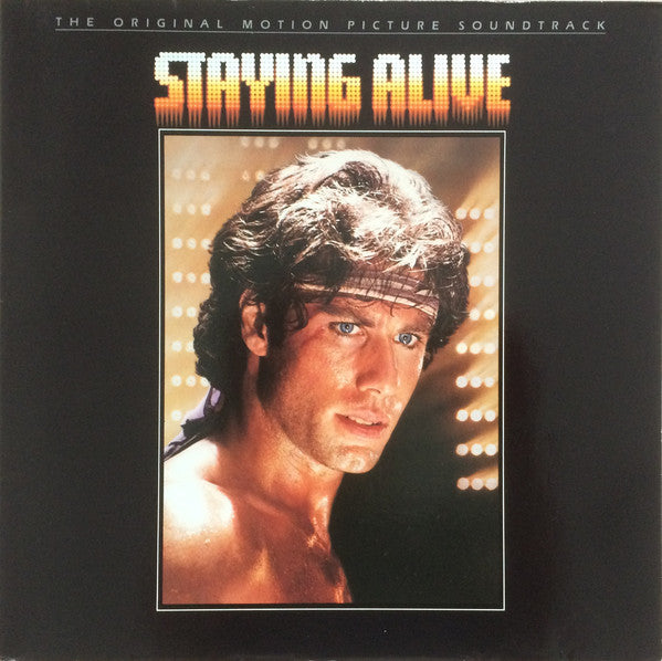 Various : Staying Alive (The Original Motion Picture Soundtrack) (LP, Album, Gat)