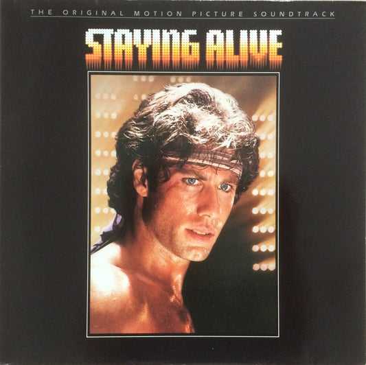 Various : Staying Alive (The Original Motion Picture Soundtrack) (LP, Album, Gat)
