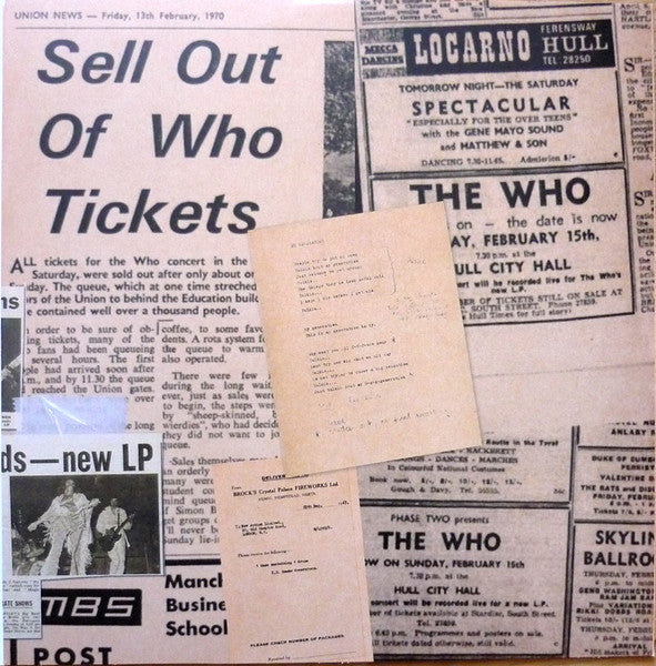 The Who : Live At Leeds (3xLP, Album, Dlx, RE, RM, 180)