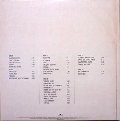 The Who : Live At Leeds (3xLP, Album, Dlx, RE, RM, 180)