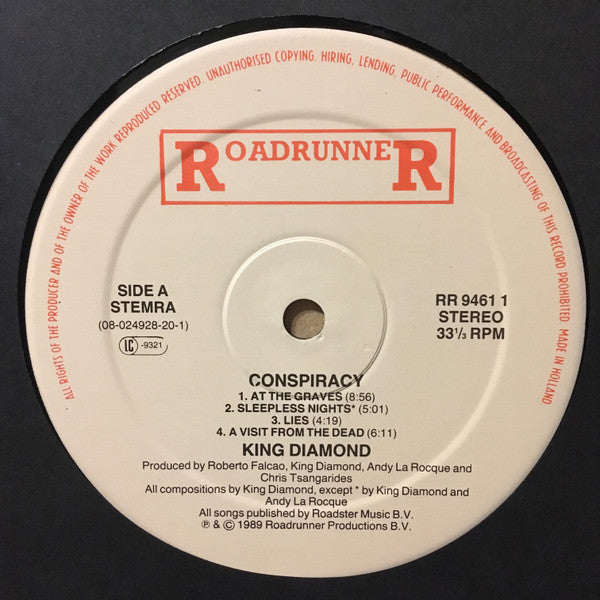 King Diamond : Conspiracy (LP, Album)