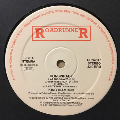 King Diamond : Conspiracy (LP, Album)