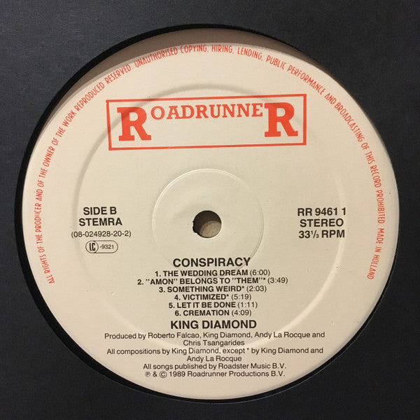 King Diamond : Conspiracy (LP, Album)