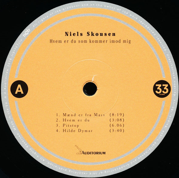 Niels Skousen : Hvem Er Du Som Kommer Imod Mig (LP, Album)