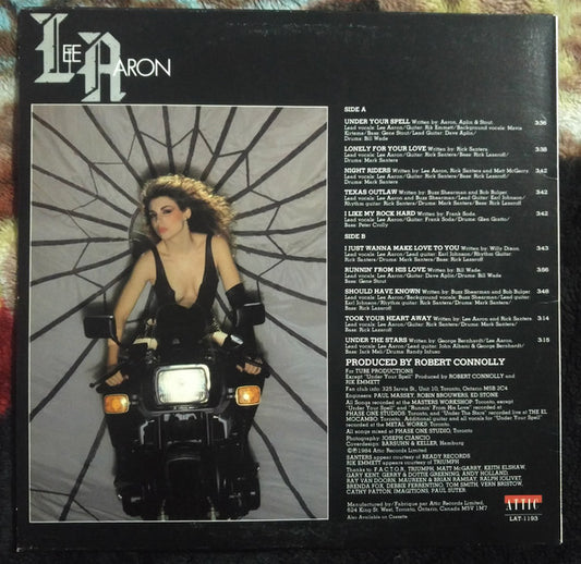 Lee Aaron : Lee Aaron (LP, Album, RE)