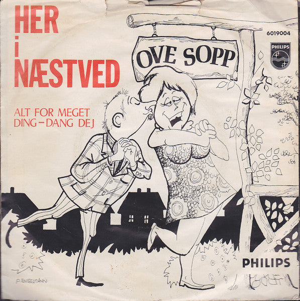 Ove Sopp : Her I Næstved (7", Mono)