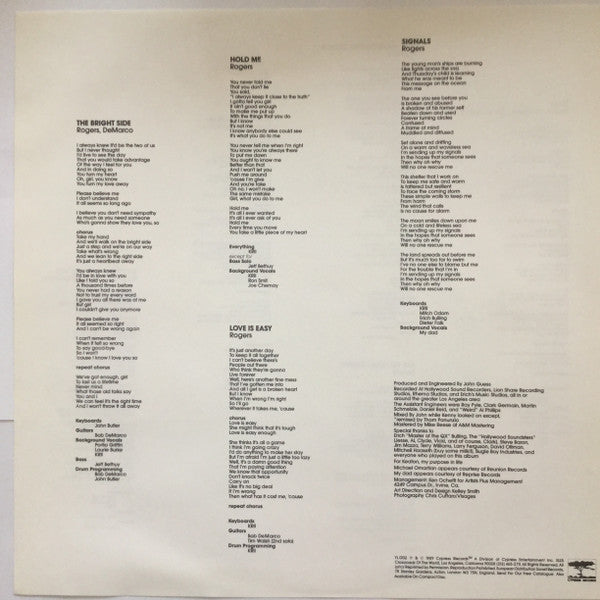 Kenny Rogers Jr. : Yes - No / Maybe (LP)