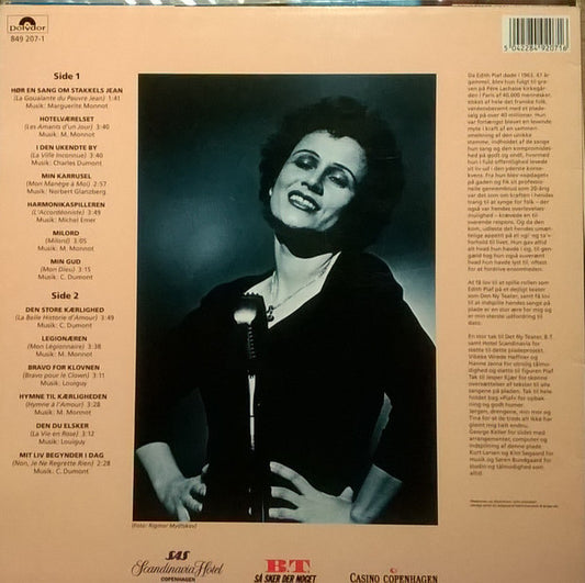 Kirsten Siggaard : Piaf (LP, Album)