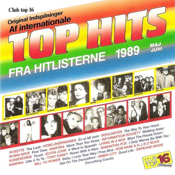Various : Club Top 16 Internationale Top Hits Maj/Juni '89 (LP, Comp)