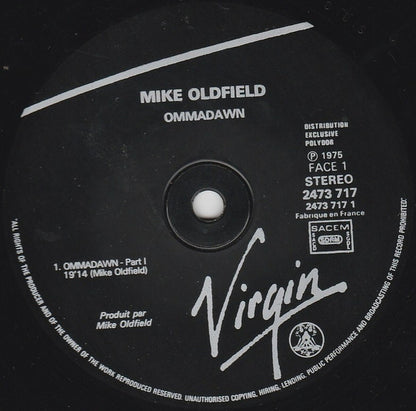 Mike Oldfield : Ommadawn (LP, Album, RE, Bla)