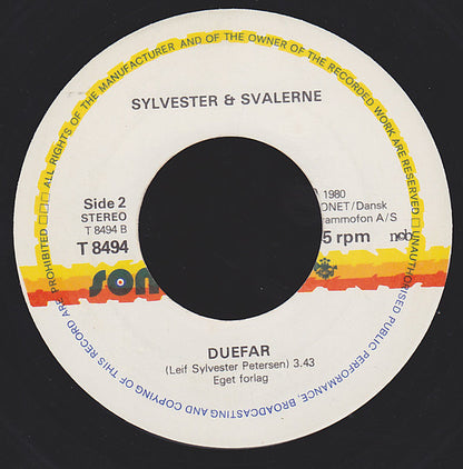 Sylvester & Svalerne : Sølvbryllup (7")