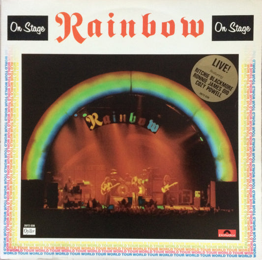Rainbow : On Stage (2xLP, Album, Gat)