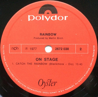 Rainbow : On Stage (2xLP, Album, Gat)