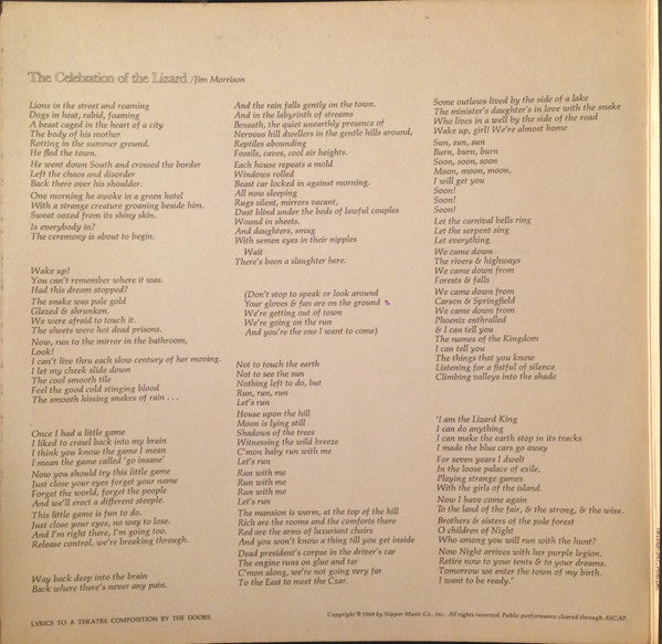 The Doors : Waiting For The Sun (LP, Album, RE, Gat)
