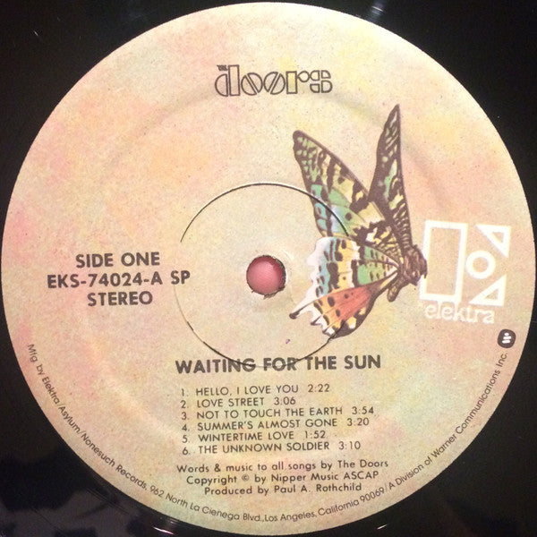 The Doors : Waiting For The Sun (LP, Album, RE, Gat)