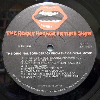 "The Rocky Horror Picture Show" Original Cast : The Rocky Horror Picture Show (LP, Album, RE)