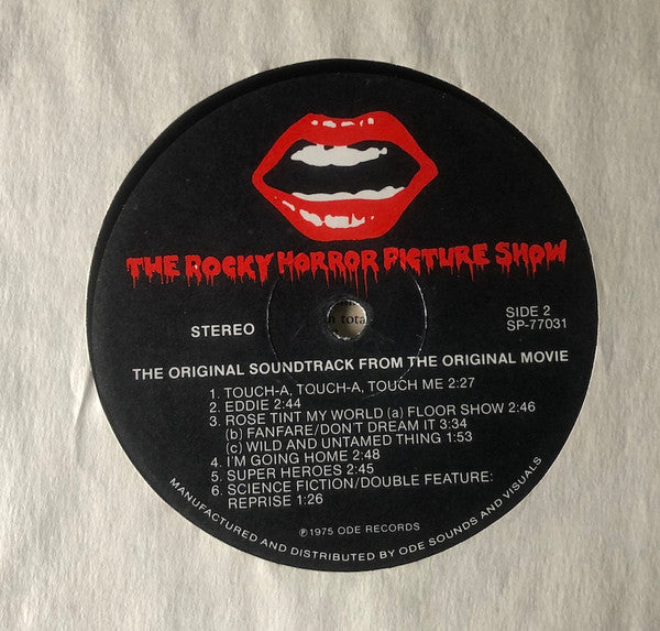"The Rocky Horror Picture Show" Original Cast : The Rocky Horror Picture Show (LP, Album, RE)
