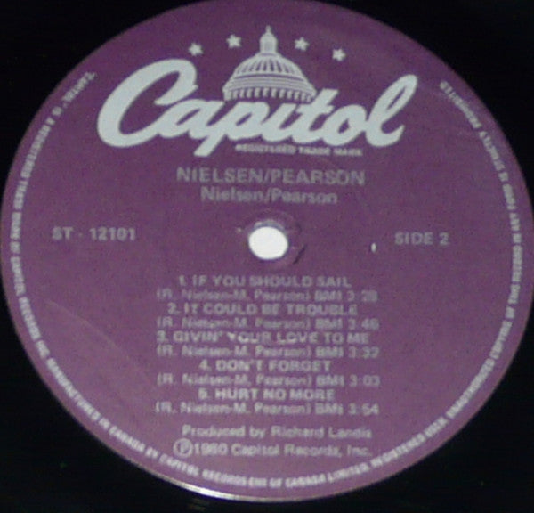 Nielsen/Pearson* : Nielsen/Pearson (LP, Album)