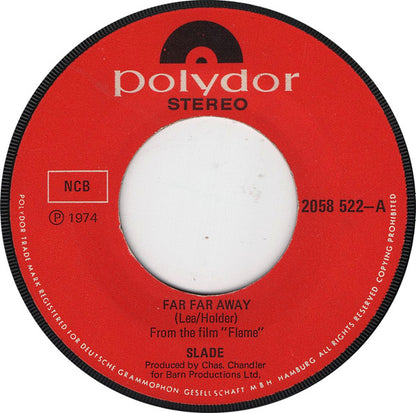 Slade : Far Far Away (7", Single)