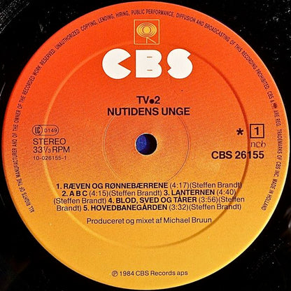 tv•2* : Nutidens Unge (LP, Album, Sun)