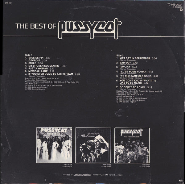 Pussycat (2) : The Best Of Pussycat (LP, Comp)