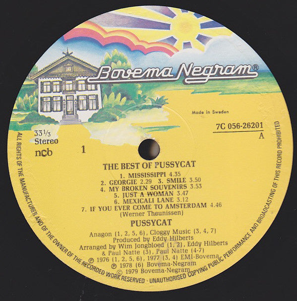 Pussycat (2) : The Best Of Pussycat (LP, Comp)