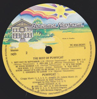 Pussycat (2) : The Best Of Pussycat (LP, Comp)