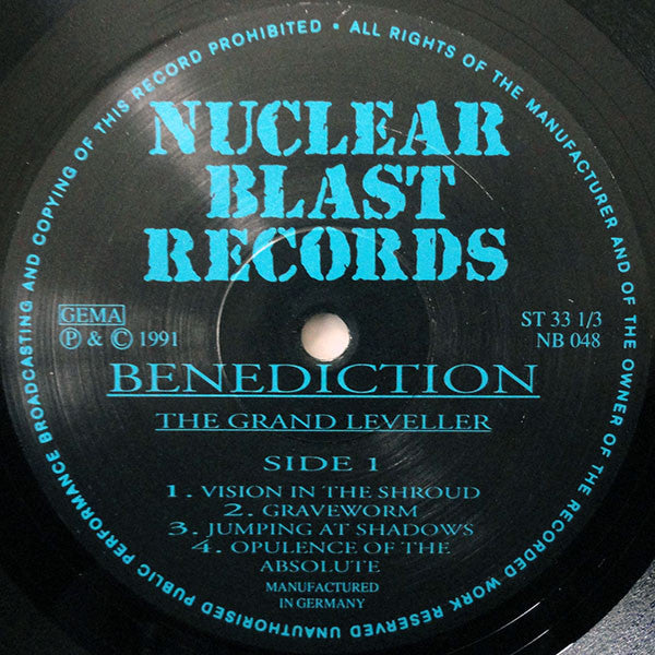 Benediction : The Grand Leveller (LP, Album)