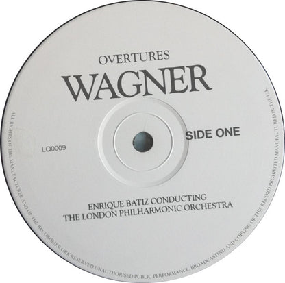 Richard Wagner - Enrique Batiz, London Philharmonic Orchestra, Orquesta Sinfonica Del Estado De Mexico : Overtures (LP)