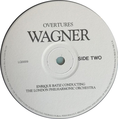 Richard Wagner - Enrique Batiz, London Philharmonic Orchestra, Orquesta Sinfonica Del Estado De Mexico : Overtures (LP)