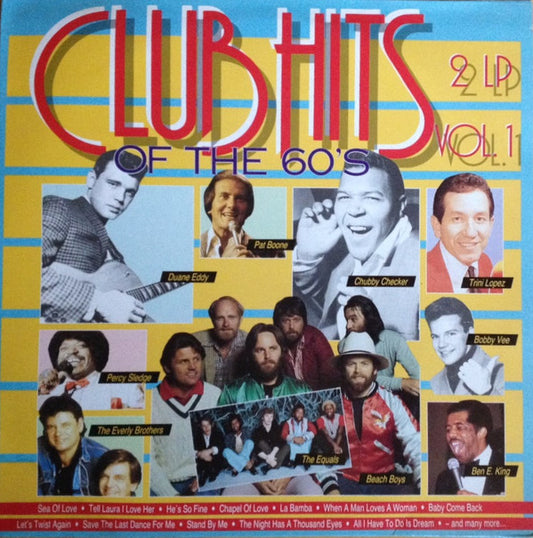 Various : Club Hits Of The 60'S Vol. 1 (2xLP, Comp)