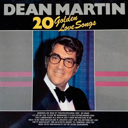 Dean Martin : 20 Golden Love Songs (LP, Comp)