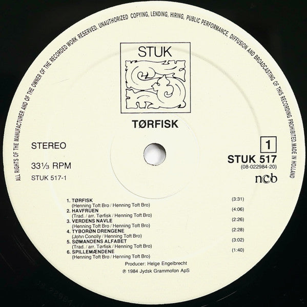 Tørfisk : Tørfisk (LP, Album)