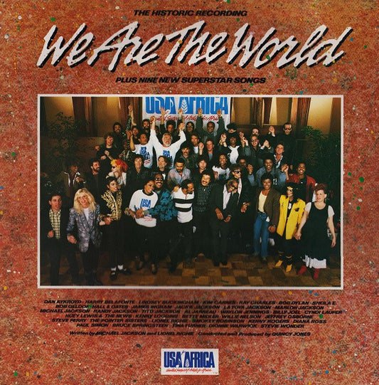 USA For Africa : We Are The World (LP, Album, Gat)