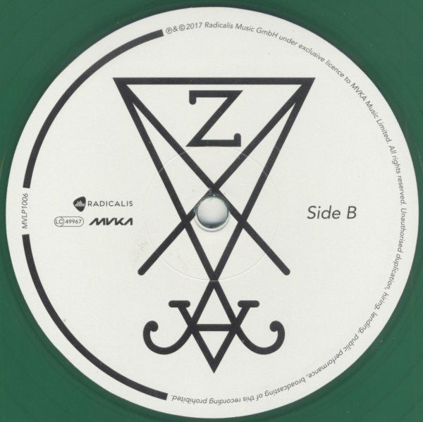 Zeal And Ardor : Devil Is Fine (LP, Album, Ltd, Gre)