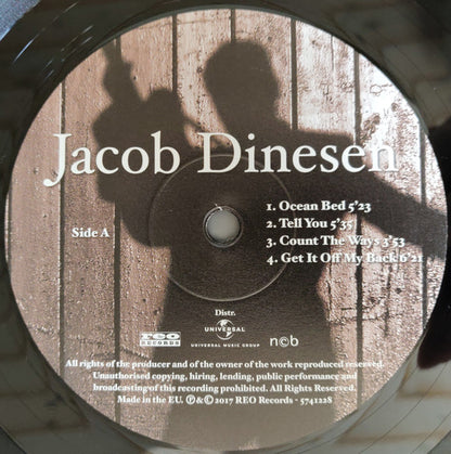 Jacob Dinesen : Count The Ways (LP, Album, Num)