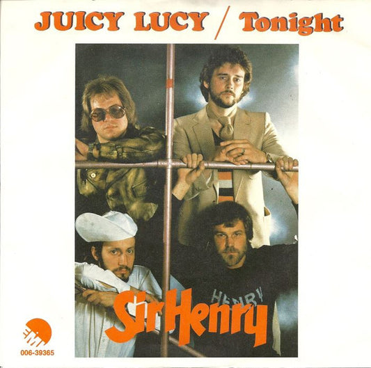 Sir Henry & His Butlers : Juicy Lucy (7", Single, Pus)