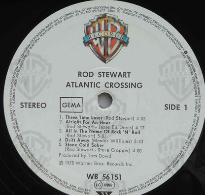 Rod Stewart : Atlantic Crossing (LP, Album, RP, Gat)