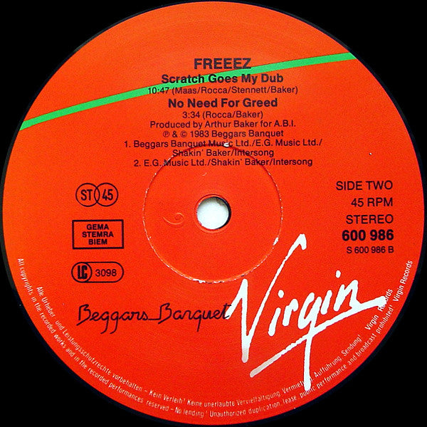 Freeez : Pop Goes My Love (12")