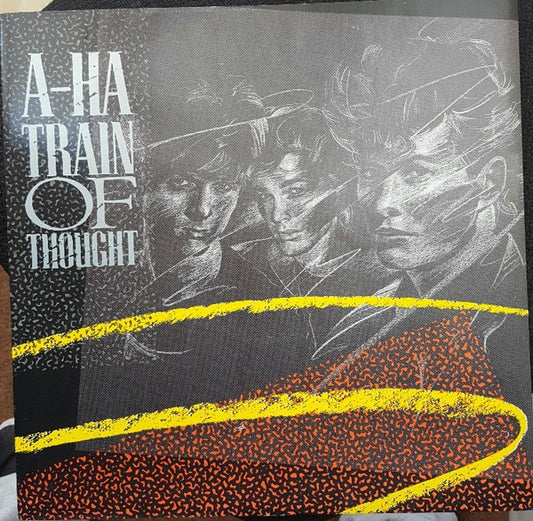 a-ha : Train Of Thought (12", Single, EMI)