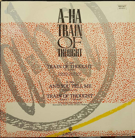 a-ha : Train Of Thought (12", Single, EMI)